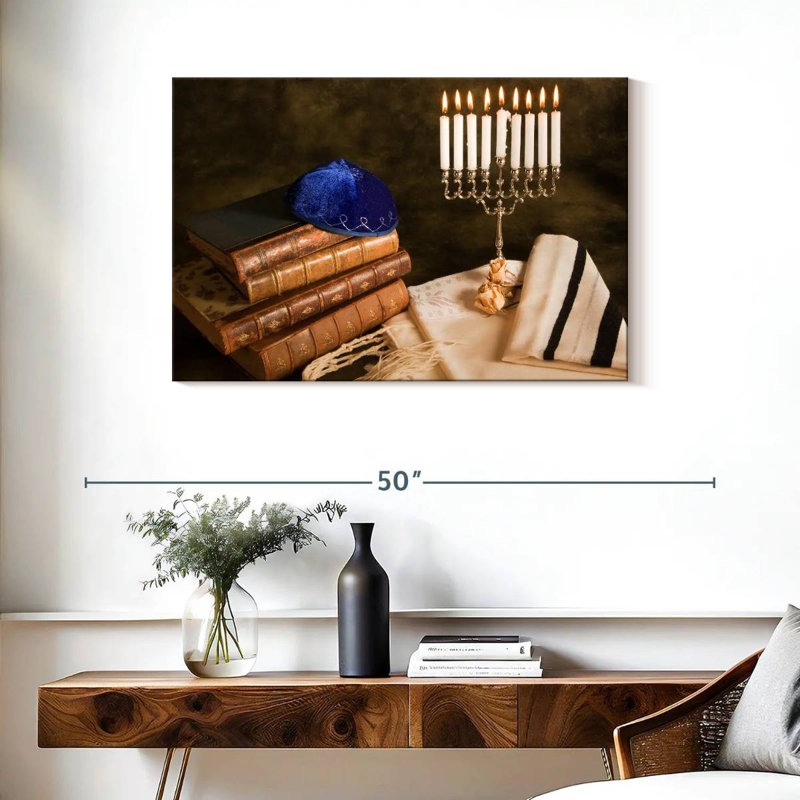 Adella Jewish Items, 24" H x 36" W