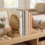Serre-livres coquillage en résine pour bureau à domicile, décoration de plage-2060014988