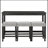 Bar Table Set with Power Outlet, Bar Table and Chairs Set, 4 Piece Dining Table Set-508699968