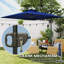 247cm Tilt Cantilever Parasol-826802751