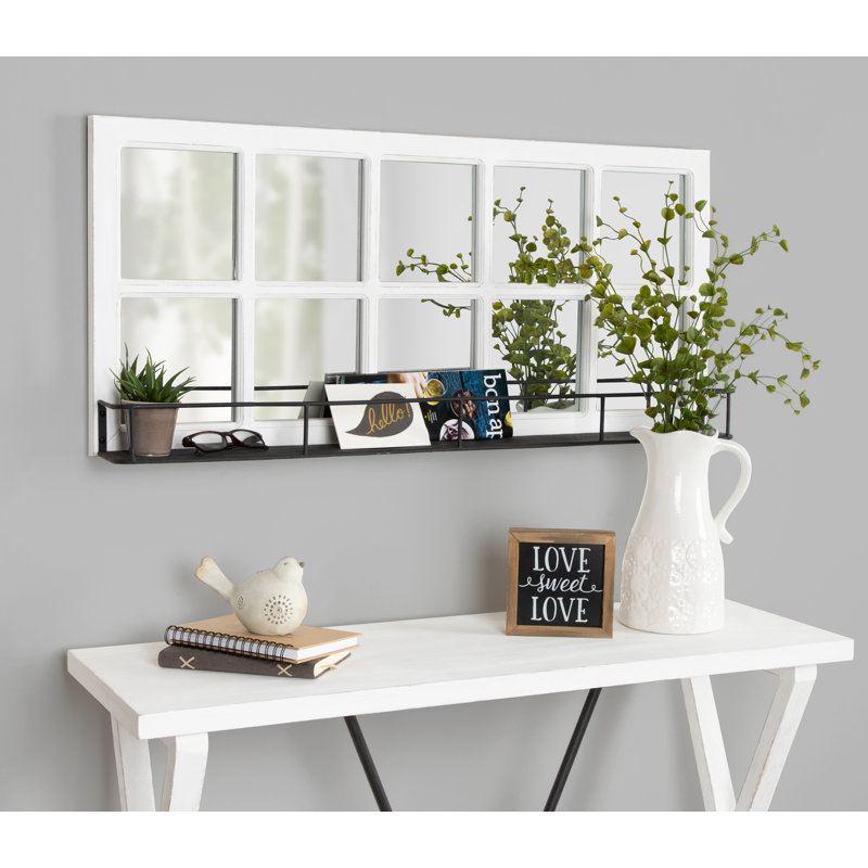 Miroir d'appoint Prout Farmhouse, blanc