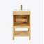 Meuble-lavabo en bois avec tablette réglable-1353622476