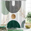Rideau de douche Bronty avec crochets inclus
