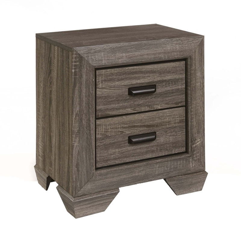 Table de chevet 2 tiroirs