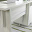 Bureau avec tiroir classeur, finition blanche