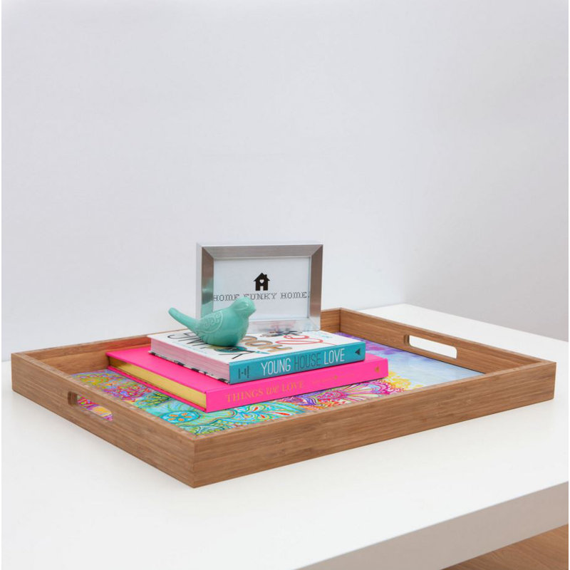 Plateau de table à café/repose-pieds