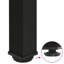 Pieds de table basse 4 pièces en acier noir 29,1 po-915027395