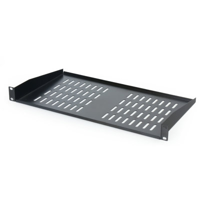 Hardeman Cantilever Rack Shelf -Compatible with 19-Inch Network Server Cabinets + AV Equipment