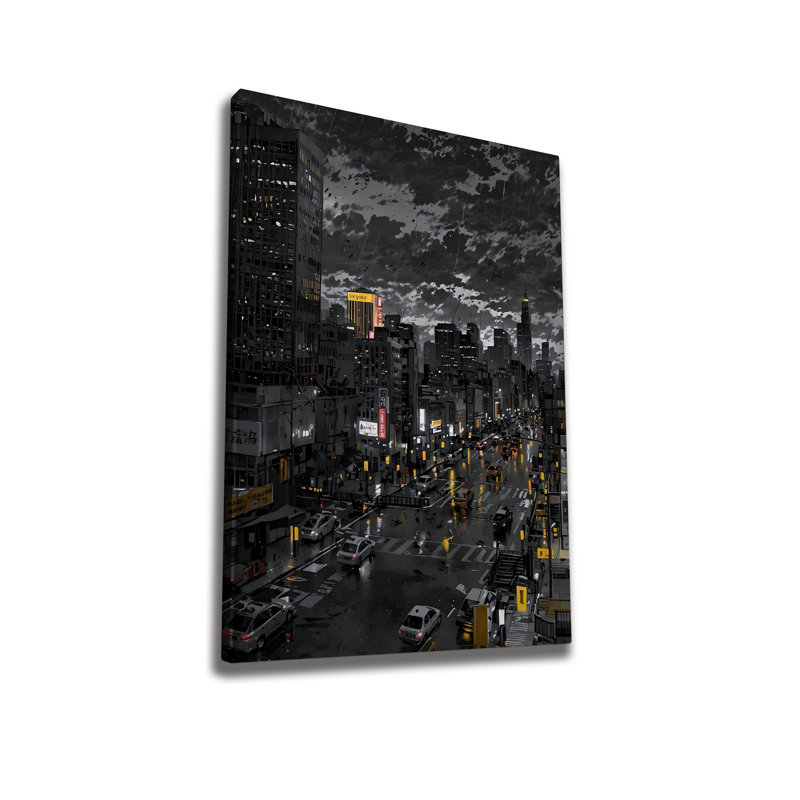 Stylish Decorative Canvas Painting, 19.7 x 27.6 Inches | High-Quality 50% Cotton / 50% Polyester with Digital Printing | Sturdy Wooden Frame (0.8 x 0.8 Inches) | Perfect for Living Room, Bedroom, or Office Decor