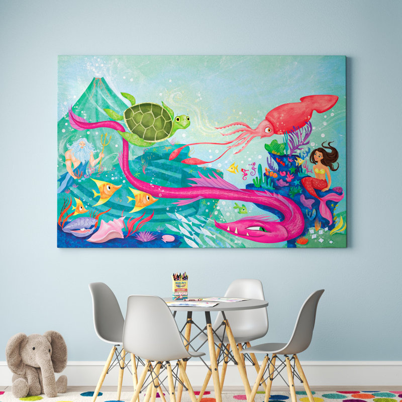 Art sur toile Hanke «Sea Friends»
