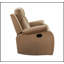 Causeuse inclinable en tissu de microfibre Global United avec support lombaire intégré et structure durable-2144406958