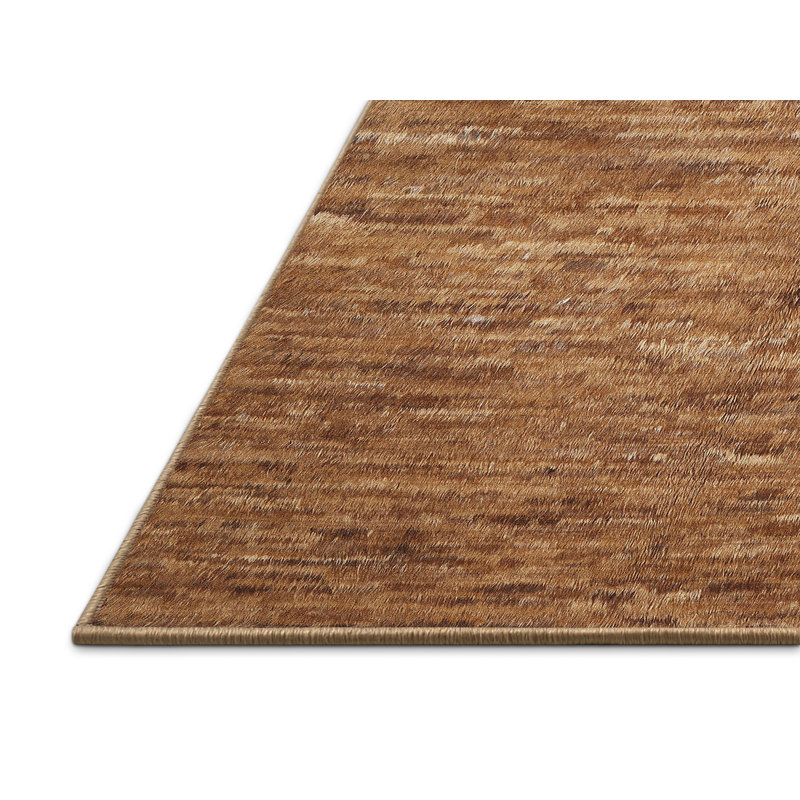 Tapis brun/noir zone contemporaine, Rectangle 5 pi x 7 pi