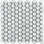 1" x 1" Marble Honeycomb Mosaic Wall & Floor Tile