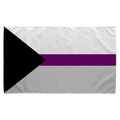 Drapeau de la fierté demisexuelle — Drapeau