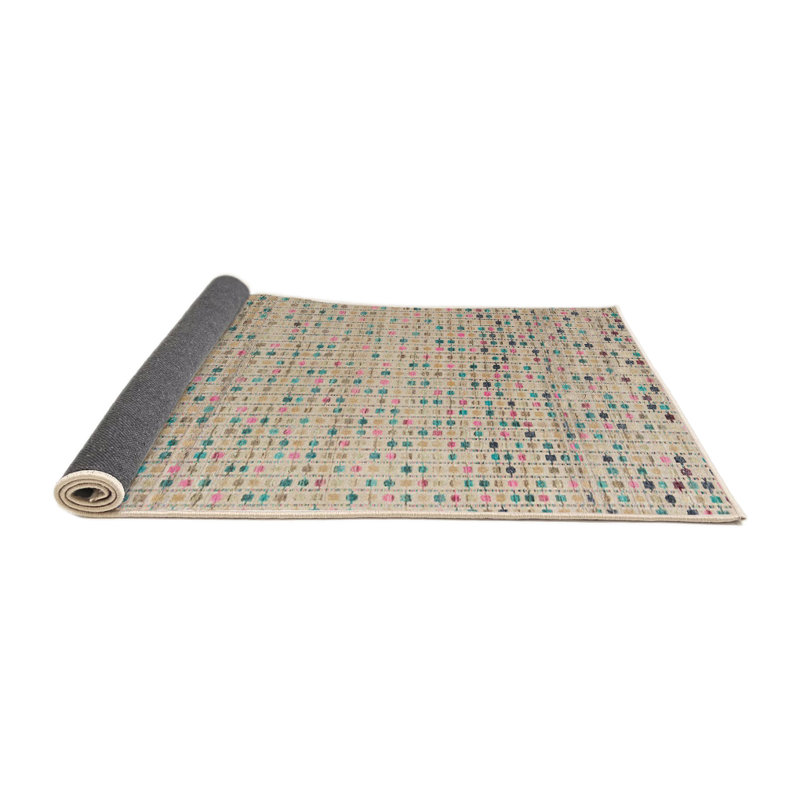 Tapis abstrait moderne 4760, Rond 6 pi