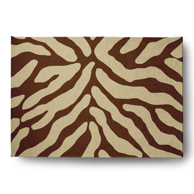 Chenille Abstract Indoor Rug, Rectangle 5' x 7'