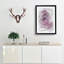The Heart of a Pink Rose in Abstract - Picture Frame Graphic Art Print on MDF-55738117-55738122