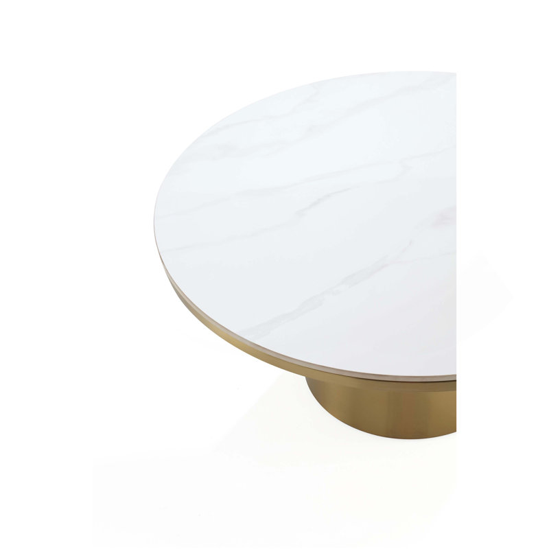 Glenn Coffee Table In Gold