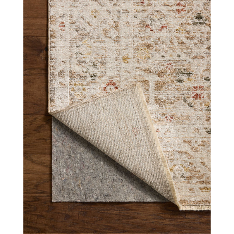 Tapis naturel / multicolore Loloi Clarisse, Rectangle 3 pi 11 po x 5 pi 7 po