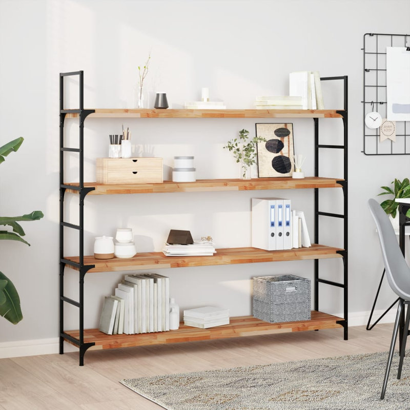 Alexian Solid Wood Floating Shelf, 4cm H x 140cm W x 30cm
