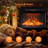 Electric Fireplace Insert With Wifi Function And 6 Flame Colors-1713619145