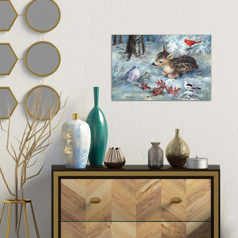 Tell Me A Story - Wrapped Canvas Painting, 66.04 cm H x 45.72 cm W x 1.91 cm D