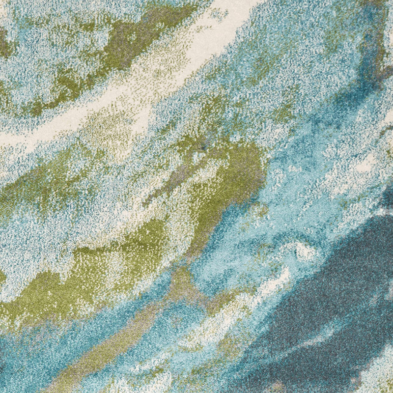 Strouth Abstract Indoor Rug, Rectangle 3'3" x 4'11"