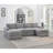 Contemporary 6Pc Modular Sectional Set