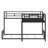 Contemporary L-Style Bunk Bed with Optimized Floor Plan Layout
