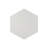 Honeycomb 9in.x10in. Hexagon Porcelain Tile-101546087