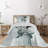 Traditional Polyester Damask Coverlet-41895293
