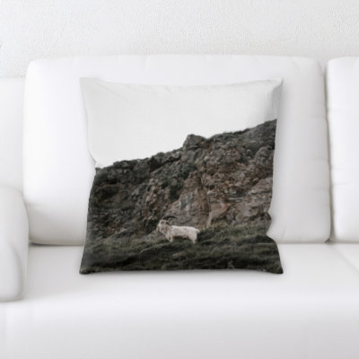 Coussin décoratif chèvre