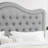Adjustable Headboard with Fine Linen Upholstery and Button Tufting for Bedroom, Queen-772496513-772496514