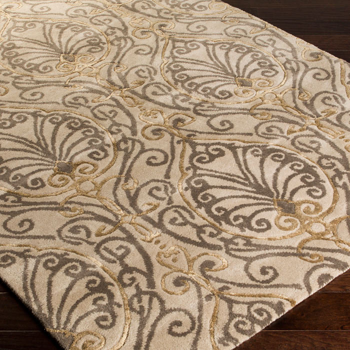 Modern Classics Damask Indoor Rug