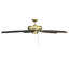 Ventilateur de plafond standard à 5 pales de 68 po avec chaînette Wyman-701883533