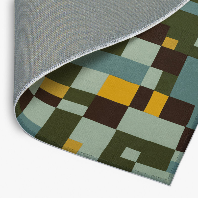 Tapis intérieur et extérieur Block By Block, Rectangle 5 pi x 7 pi