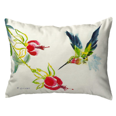  Coussin lombaire intérieur / extérieur Betsy Hummingbird