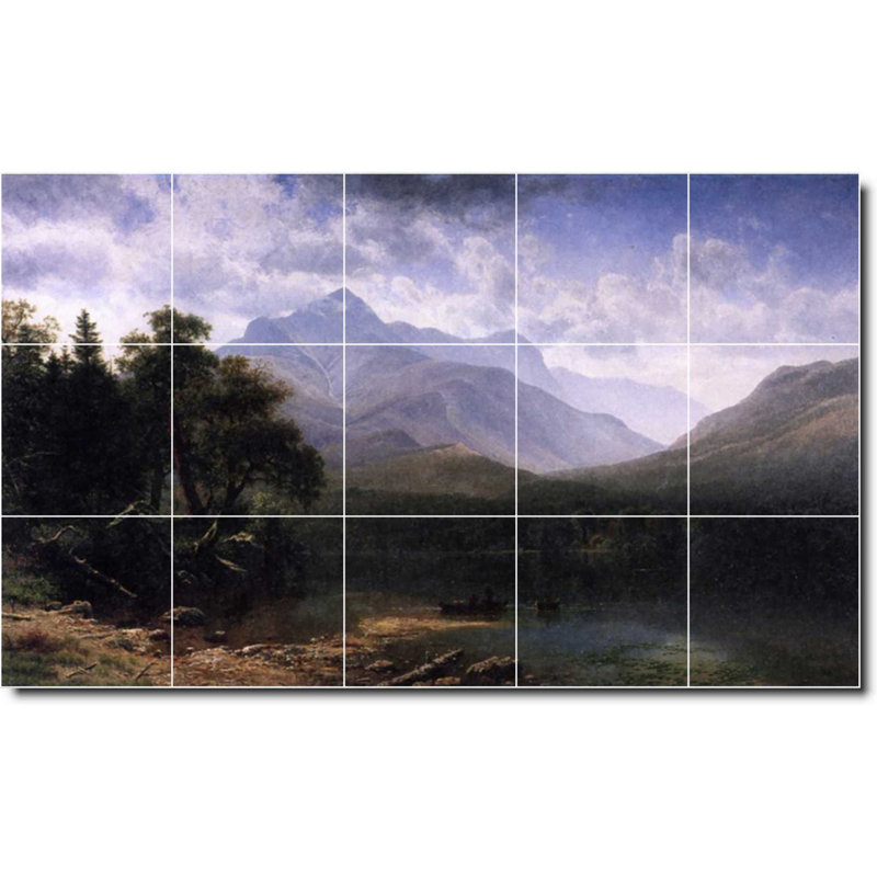 Carreau de peinture murale 40 po x 24 po 8 po x 8 po, Paysage 469