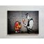 Impression sur toile Banksy Super Mario Graffiti - art de salle de jeu, 1P