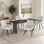 Modern Dining Chairs 54.8*46.9*83.2cm Tech Fabric Upholstery with Stylish Design Sofa-Level Cushioning Pet-Friendly Durable Scratch Resistant for Kitchen Dining Room or Home Office-1026893715-1034794734