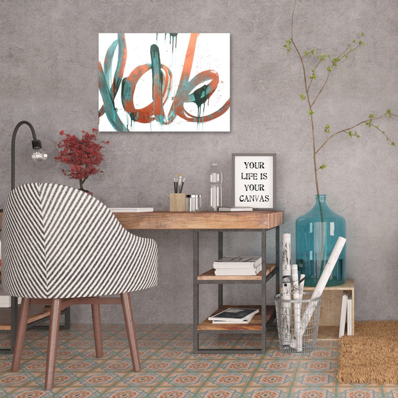 Copper Love by Kent Youngstrom - Wrapped Canvas Painting, 38cm H x 51cm W x 4cm D