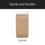 Meuble-lavabo de salle de bain avec lavabo réversible en résine, armoire en panneau de fibres à densité moyenne avec tablette réglable et porte à pousser, finition en mélamine grain de bois, porte réversible, style rustique pour petits espaces