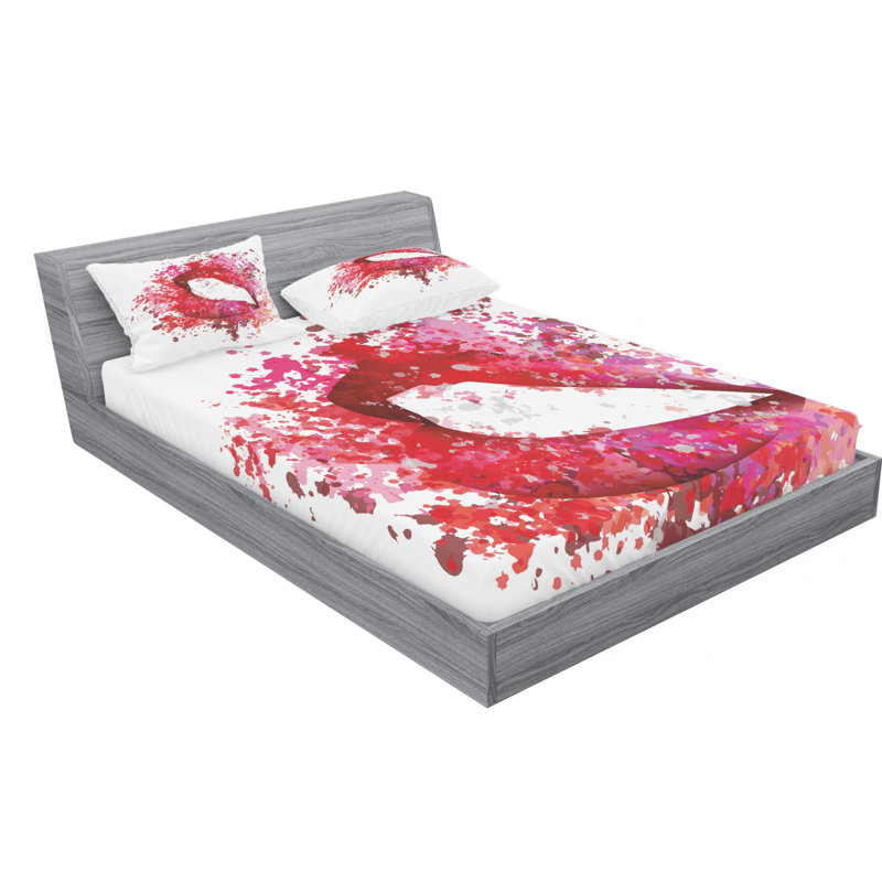 Microfiber Sheet Set, Full/Double Sheet Set with Fitted Sheet
