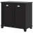 Bathroom Storage Cabinet with 2-Compartment Hamper