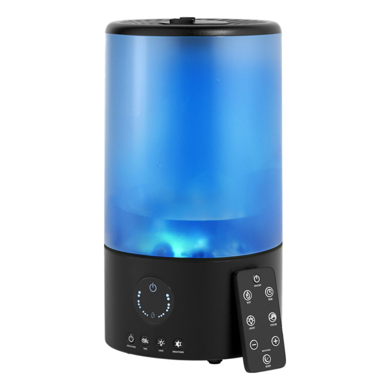 0.85 Gallons Cool Mist Ultrasonic Tabletop Humidifier With Ambient Lighting For 400 Sq. Ft.