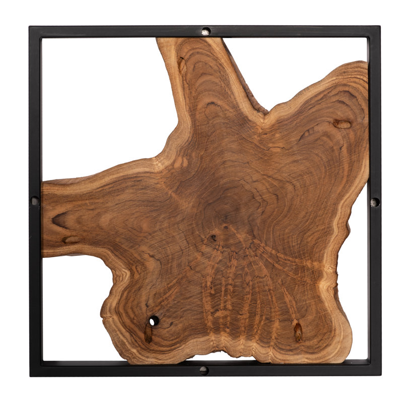 Teak Tile Wall Decor