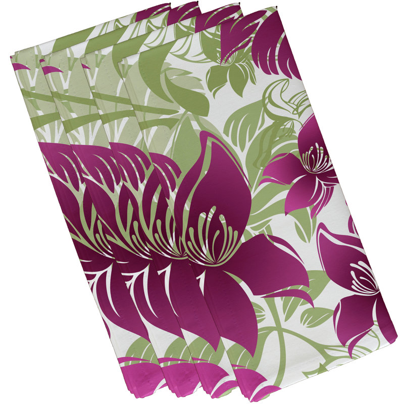 Ensemble de serviettes 4 pièces Vathylakas, Mauve