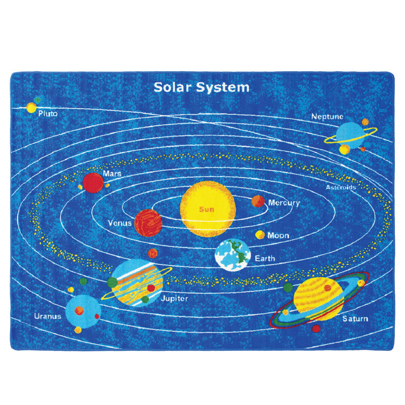 Romig Rectangle Checkered Machine Woven Nylon Rug