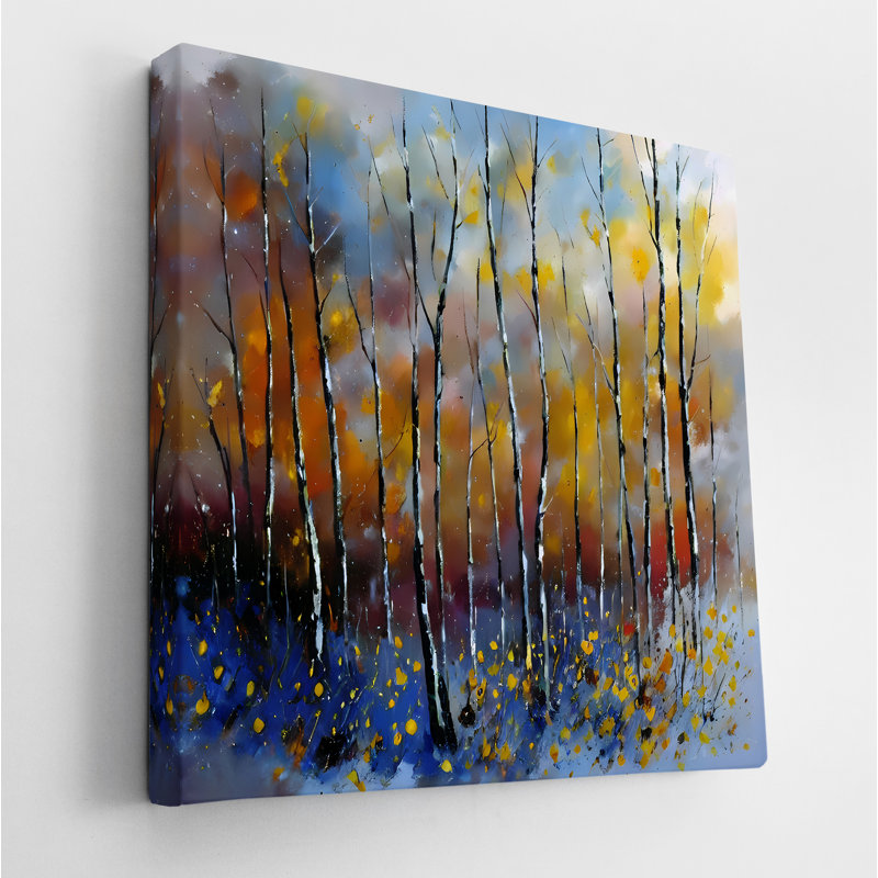 Birch Wall, 24" H x 24" W