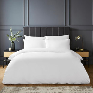 Cotton Solid Colour Duvet Cover Set